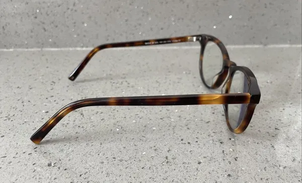 Warby Parker Sadie M 225 Round Eyeglasses Frames Only 49-20-140 Tortoise - Image 3