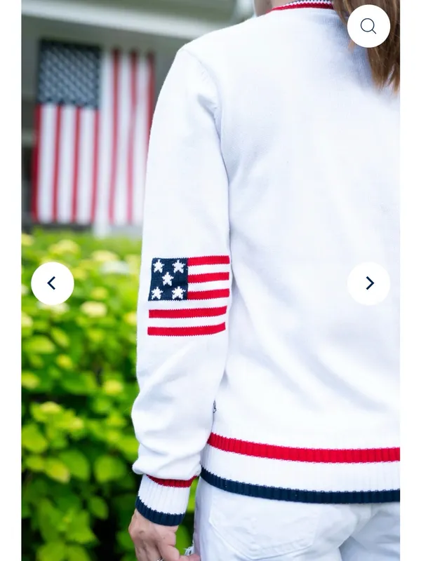 Seabird Unisex Flag Americana Sweater Ultra Prep - Image 3