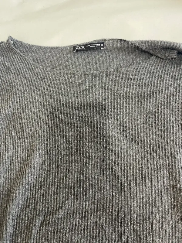 ZARA Knit Ribbed Shirt - Image 5