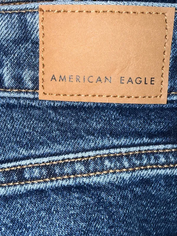 AE High Waisted Stovepipe Jeans - Image 3