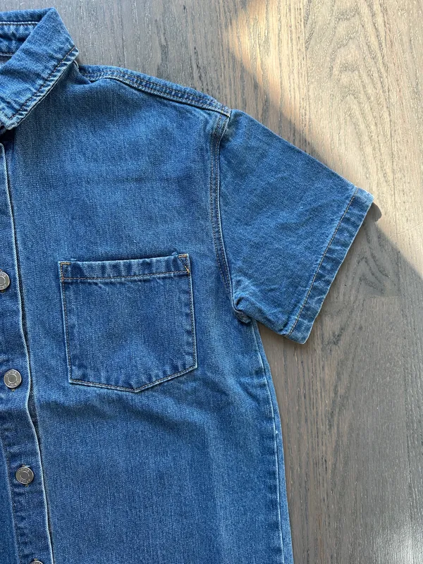 Parke Denim Button Up Shirt - Image 3