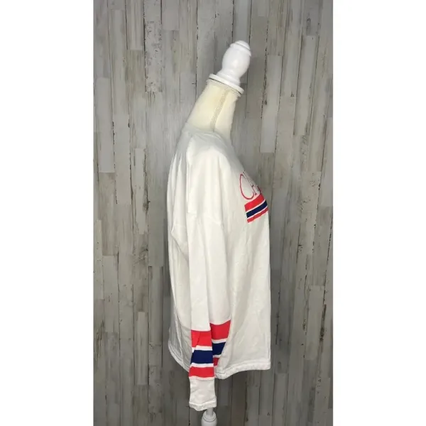NWT NHL Washington Capitals Women's Large Long Sleeve Drawstring‎ Waist T-Shirt - Image 2