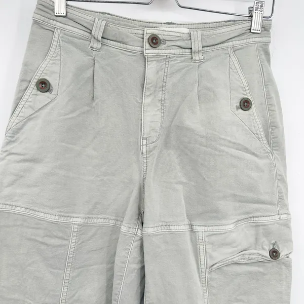 By Anthropologie Womens Nell Canvas Utility Gorpcore Straight Leg Cargo Pants 29 - Image 4