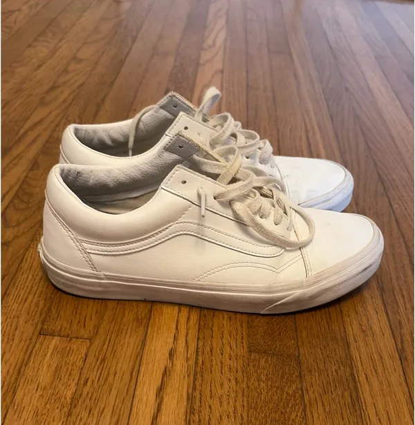 White Vans Women’s Shoes - Image 3