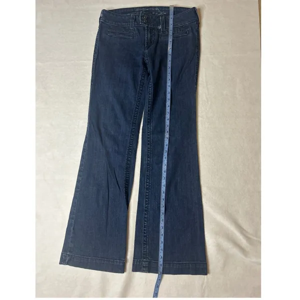 Ariat AW 9427 REAL Mid Rise Trouser Jeans Women Stretch Denim Size 28R - Image 7