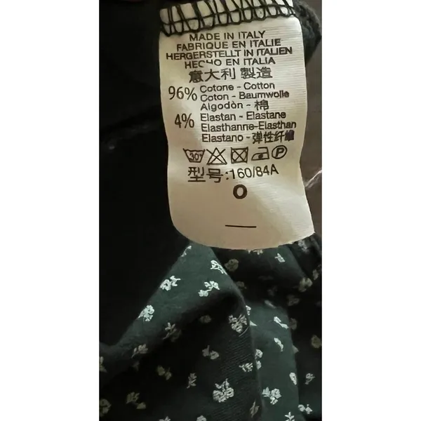 Brandy Melville John Galt Green Mini Slip Dress Womens 0 Strappy Made in Italy - Image 6