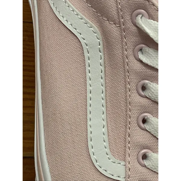 VANS Old Skool Pink Low top Sneaker Shoes Missy Size 6 Casual School Skateboard - Image 13
