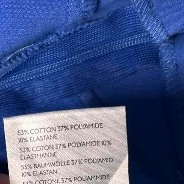 Free People Y2K Indie Flare Slit Pants Blue Violet Size XS - Image 6