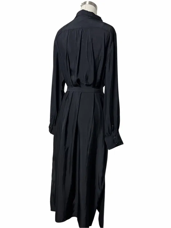 NWT Jcrew Black Midi Long Sleeve Dress - Image 6