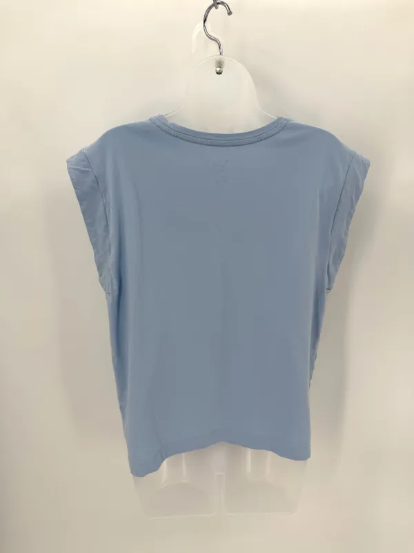 A New Day Top Women’s L Light Blue 100% Cotton - Image 3
