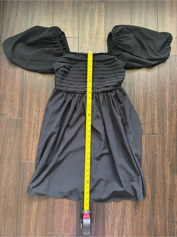 Amazon Black Midi Dress - Image 5