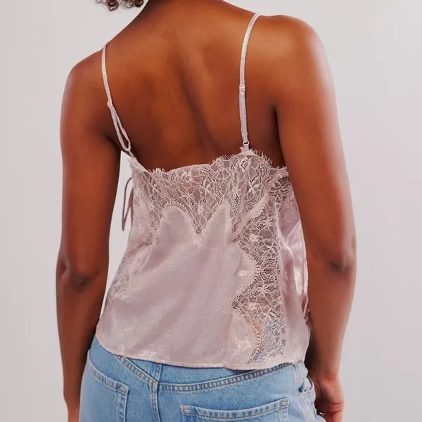 Free people intimately shimmer on cami NWOT - Image 3