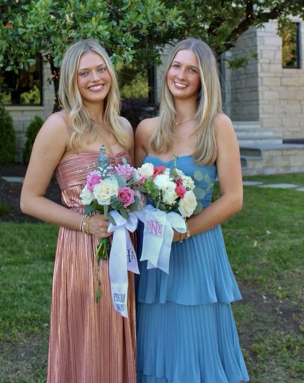 Lulus Blue Maxi Dress - Image 3