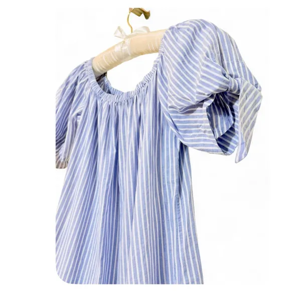 BCBGMaxAzria Women’s Britt Stripped Off the Shoulder Mini Dress Size XS - Image 14