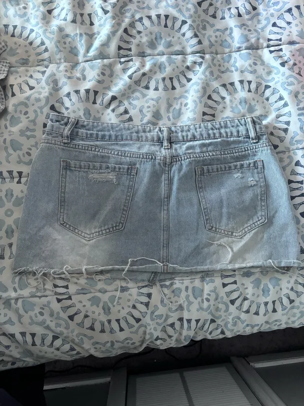 Shein Denim Skirt Mini - Image 2