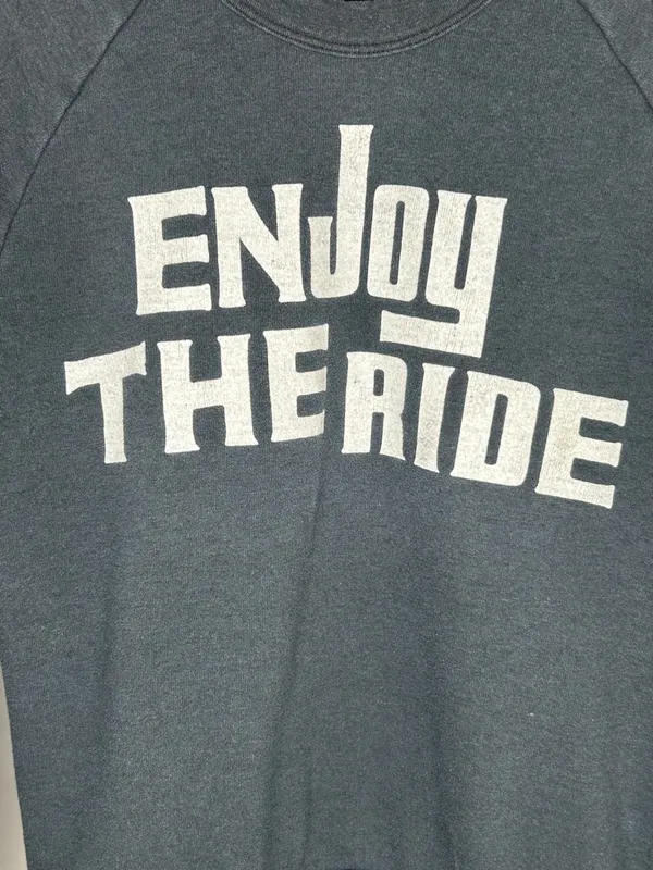 Aviator Nation Enjoy the Ride Charcoal Gray Pullover Sweatshirt Size XS - Image 8