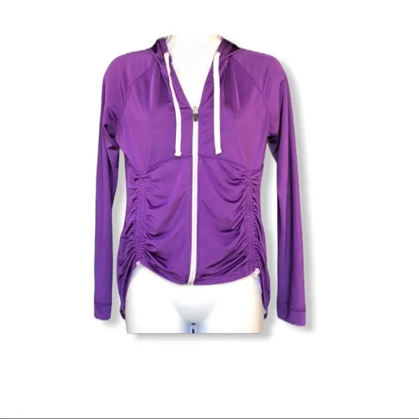 Vintage‎ Energie Purple Jacket Purple Size M - Image 9