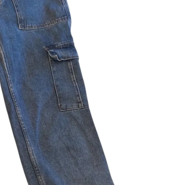 PacSun Denim Cargo Style Jeans Size Small - Image 4
