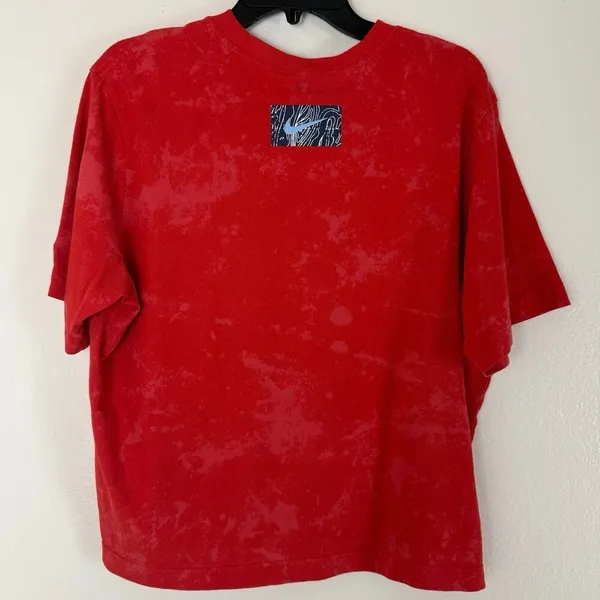 Nike Red Cropped T-Shirt - Size M - Great Condition! - Image 8