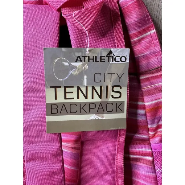 Athletico City Tennis Racquet Backpack Bag Holds 2 Rackets and Shoes Pickleball - Image 3