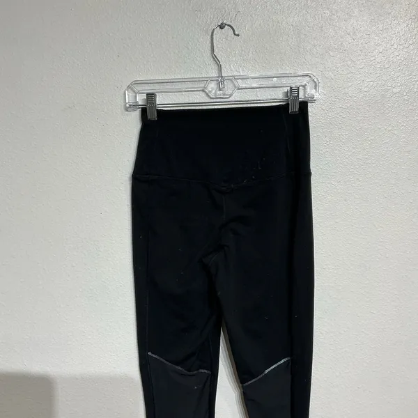 Nike Black Dri Fit High Rise Leggings Activewear Athletic Sz M - Image 8