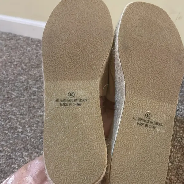 Womens Like New Lulus O'Ahu 2 Mauve Suede Espadrille Platforms - Image 9