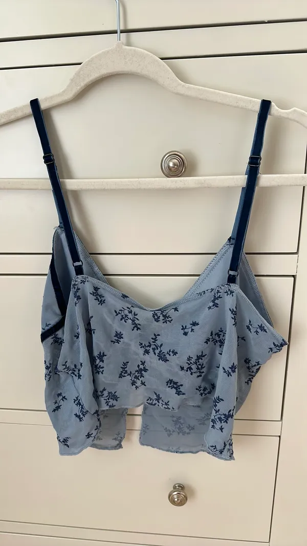 Motel Rocks Tank Floral Mesh Top - Image 3