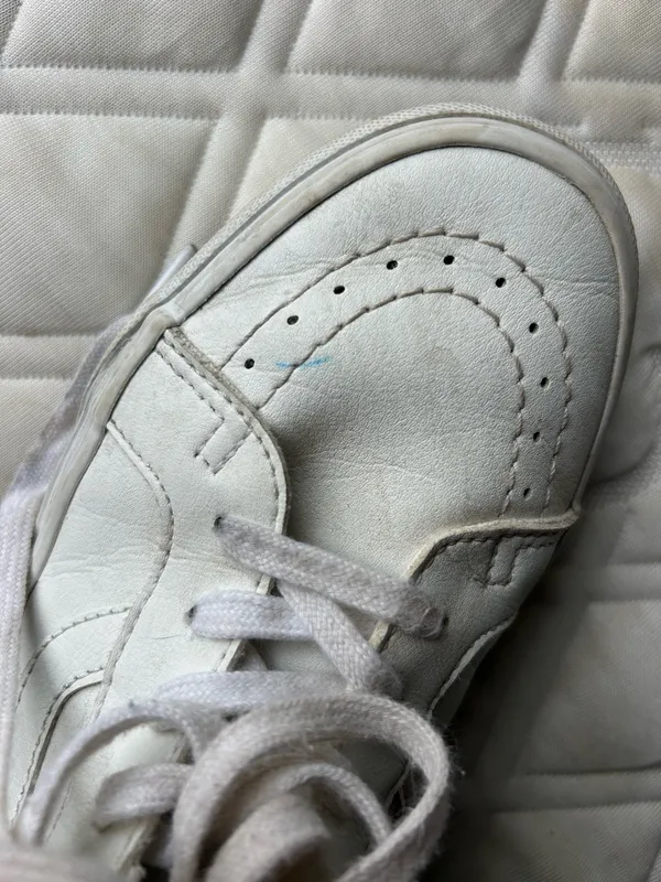 Vans High-Top White Sneakers - Image 6