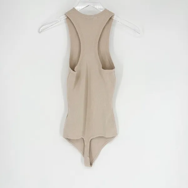 Abercrombie & Fitch Knit Bodysuit‎ Women's Size S Quiet Luxury - Image 2