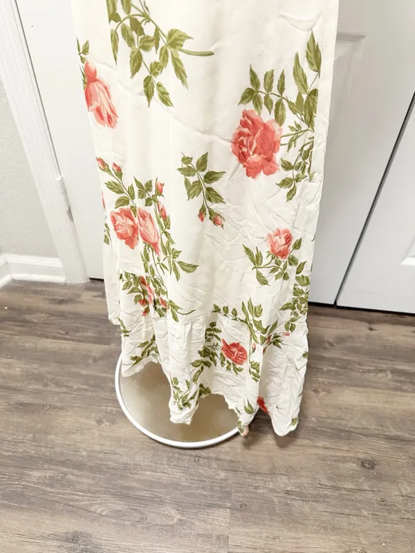 Reformation Nikita Dress in Jolie Floral Rose Print - Image 10