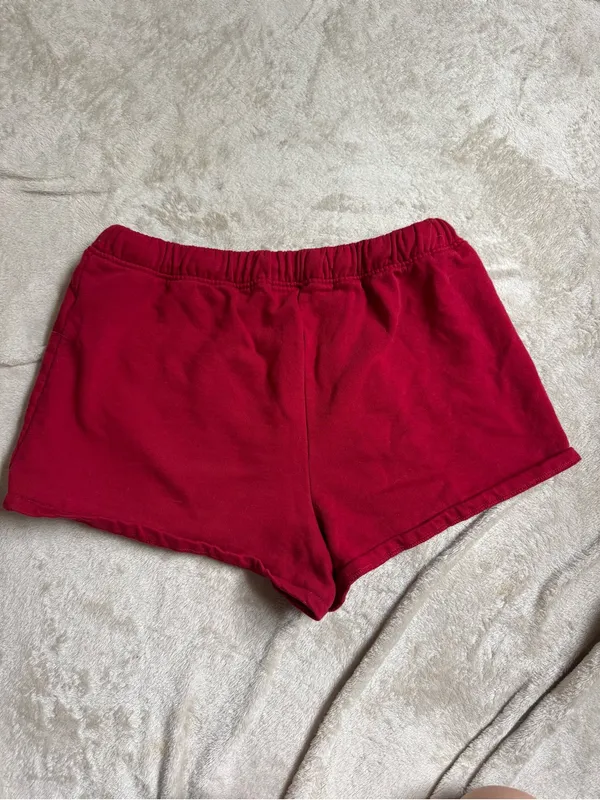Women’s Space Jam Comfy shorts Red Size M - Image 3