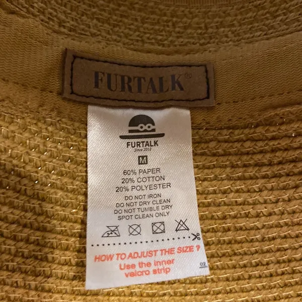 Furtalk Hat excellent condition size M Size M - Image 2