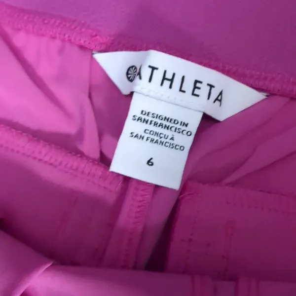 Athleta purple vienna slim pull on pants size 6 - Image 5