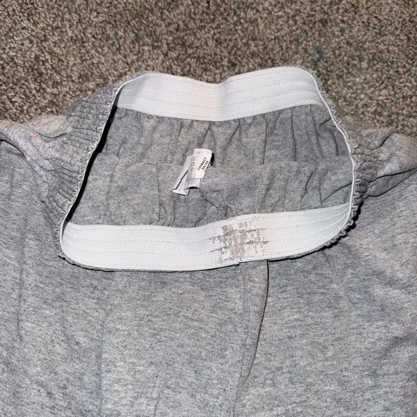 Hanes Women's Athletic Gray Shorts - Image 2