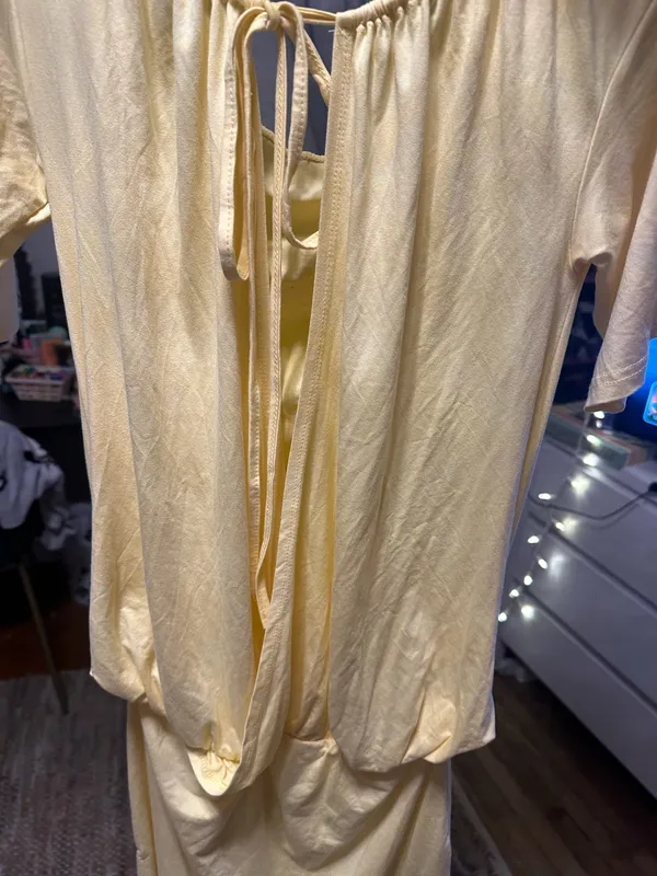 Yellow dress Size M - Image 2