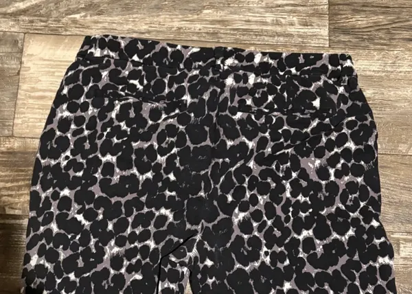 Old Navy Leopard Print Dress Pants 10 TALL - Image 2