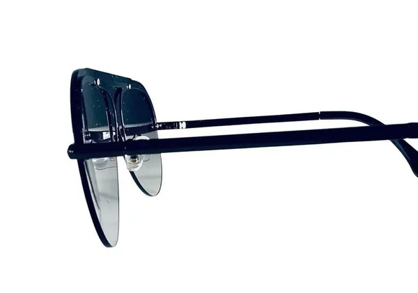 Aviator Sunglasses Black - Image 5