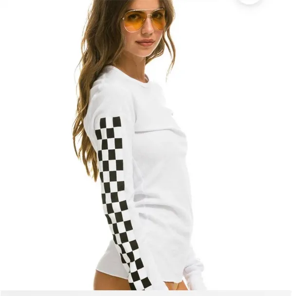 Aviator Nation Waffle Knit Long Sleeve - Image 2