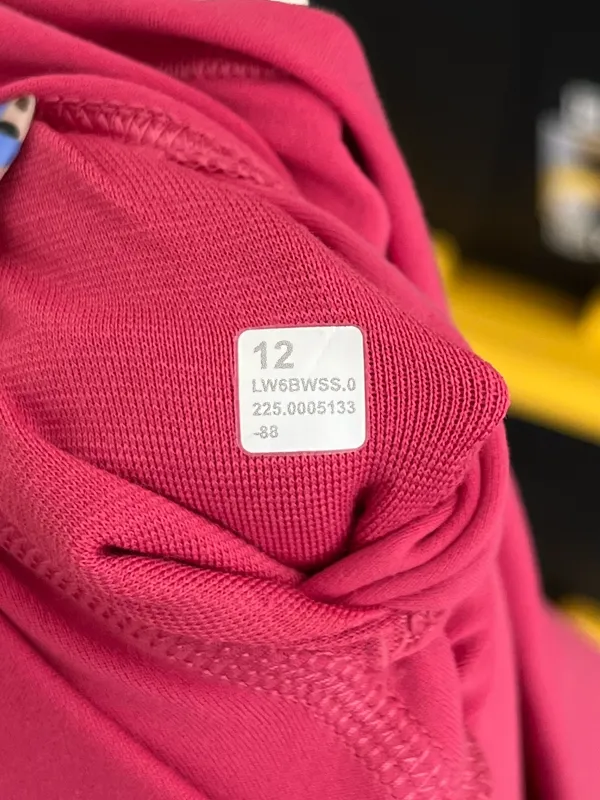 Lululemon Align Double Lined Crop Leggings Raspberry Coulis Size 12 - Image 6