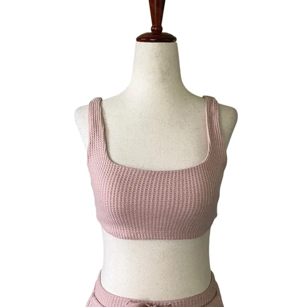 better / together 3 piece waffle knit lounge set - Image 9