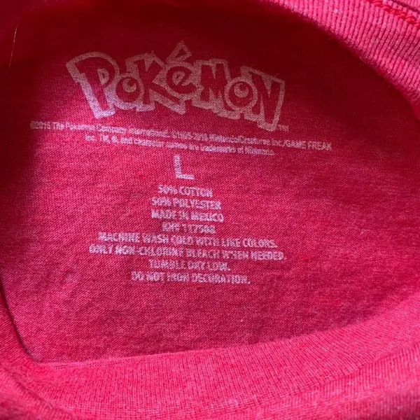 Pokémon Pikachu Christmas Graphic Crew Neck Tee - Image 5