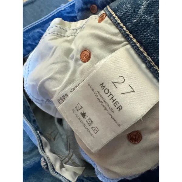MOTHER The Insider Crop Step Fray FRAY Holy Melancholy Size 27‎ - Image 5
