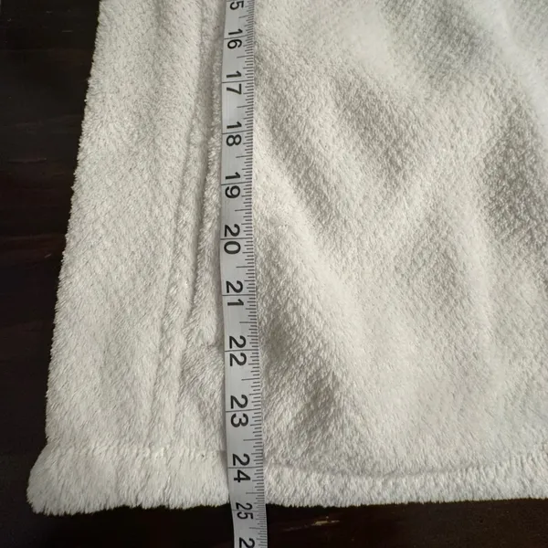 Patagonia Off-White Fleece with Tan Pocket Polartec size XS - Image 8