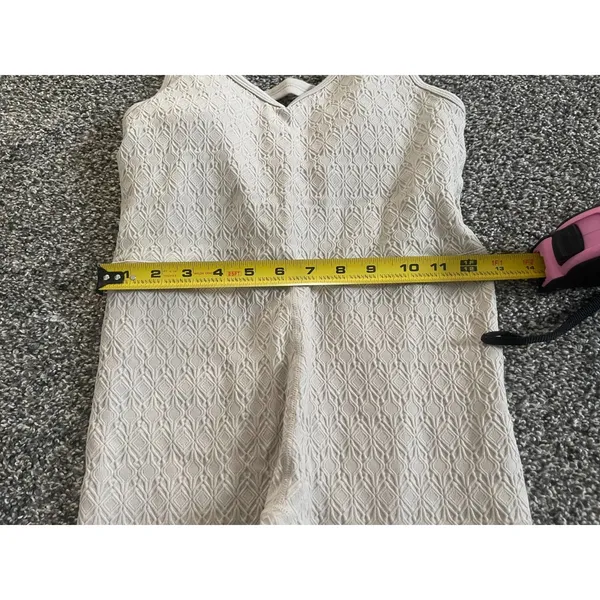 JoyLab Beige Textured Seamless Padded one-piece activewear Bodysuit M - Image 6
