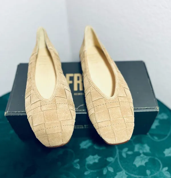 Nib Frye Suede Flats Size 6.5. $148 - Image 2