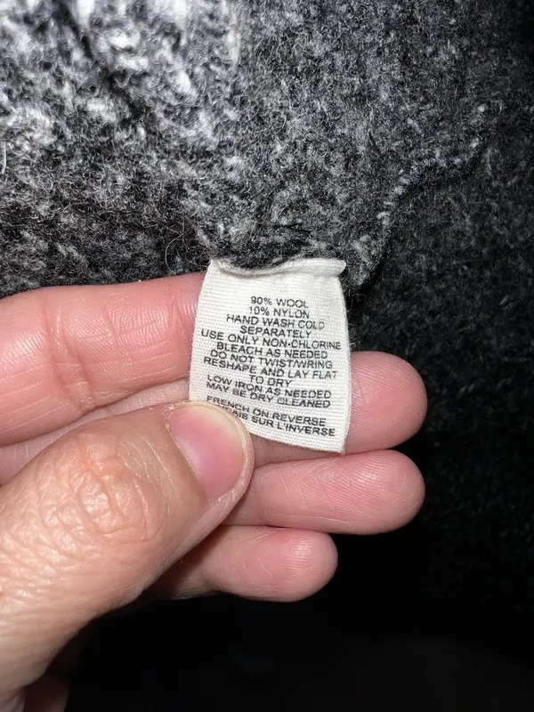 Anthropologie Birds on a Wire Cardigan charcoal gray - Image 6