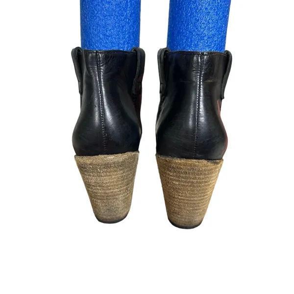 Steven by Steve Madden Frisky Leather Heeled Booties Size 6.5 - Image 7