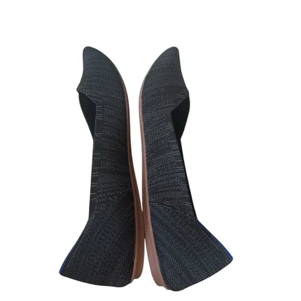 Rothy’s The Point Heathered Black Women’s Flats 9 - Image 4