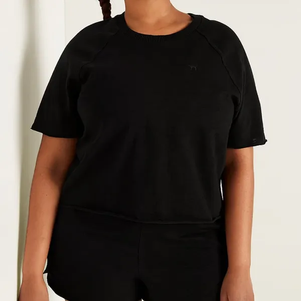 New PINK SUMMER LOUNGE‎ COTTON SHORT SLEEVE T-SHIRT - Image 3