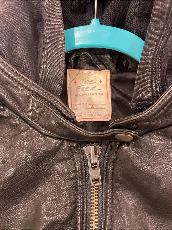 We the Free Monroe Vegan Leather Jacket - Image 4